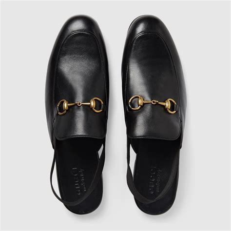 gucci mens sling|gucci slingback loafer.